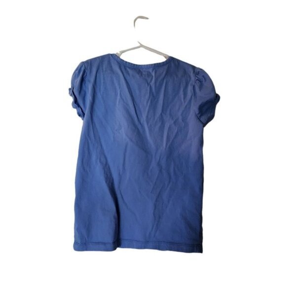 Gymboree‎ Blue Tee T-Shirt Rhinestone Whale Size 10 Years Girls Kids - Picture 5 of 6